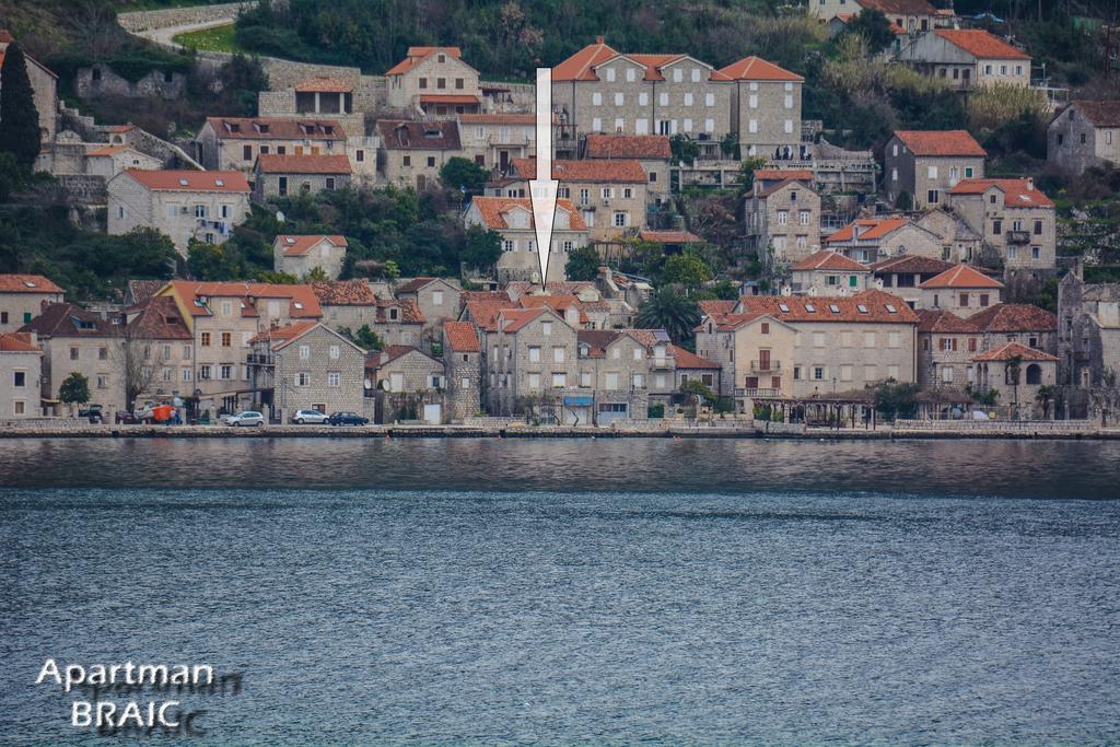 Apartment Waterline Perast Exterior photo