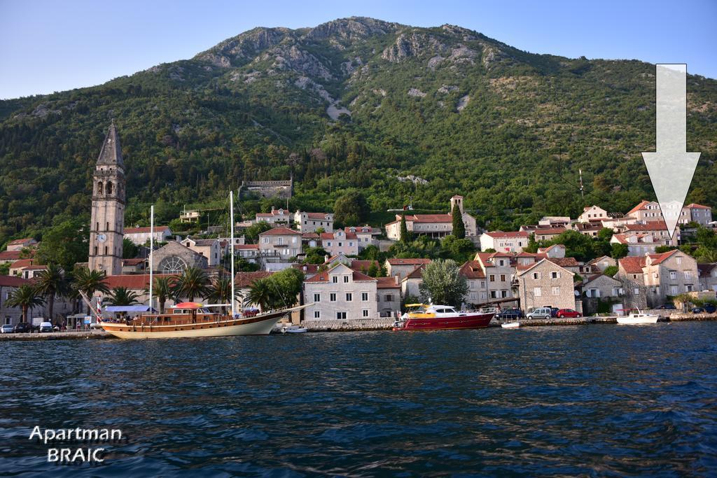 Apartment Waterline Perast Exterior photo